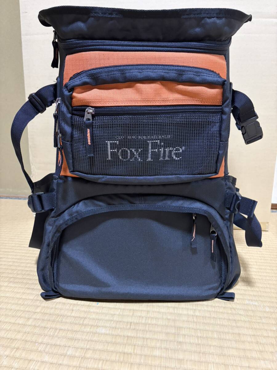 【極美品】FoxFire フォトレック オレンジ カメラバッグ バックパック リュック 人気 #672