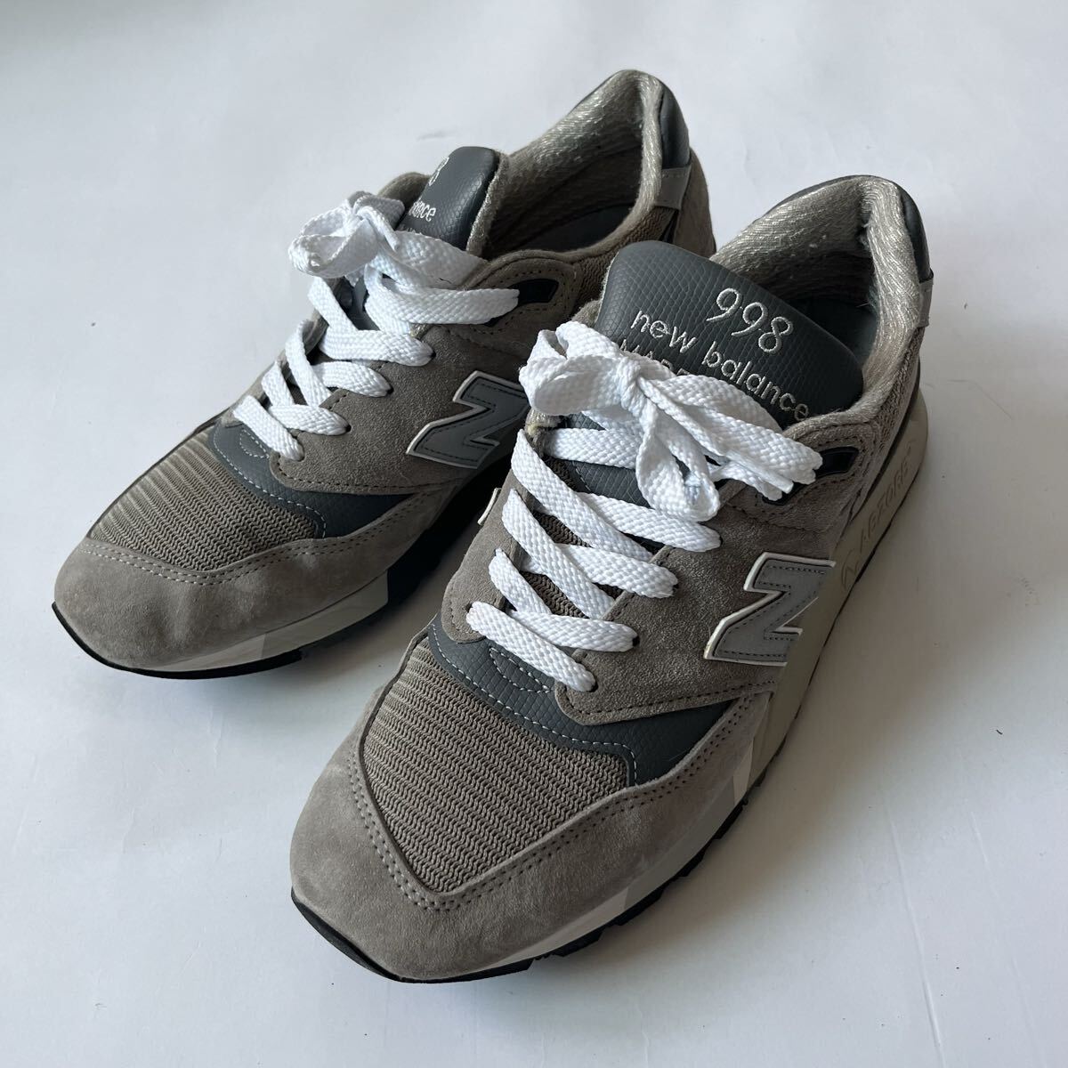 usa製　ニューバランス 998 27cm us9 グレー アメリカ製 美品 New Balance Made in USA