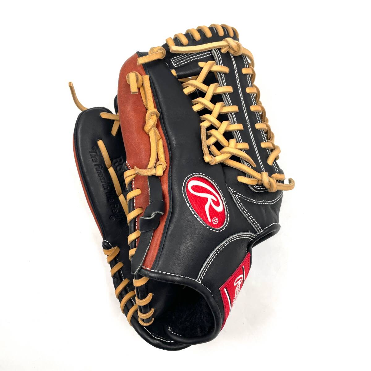 【1円〜】Rawlings ローリングス プロシード RGV92T 軟式用 野球グローブ オールラウンド 大人サイズ 右投げ ブラック×ブラウン