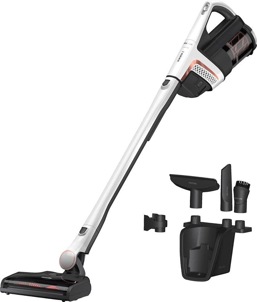 1円〜 ジャンク Miele Triflex HX2 コードレススティック掃除機 SOML0 ホワイト ミーレ 【MY0524】