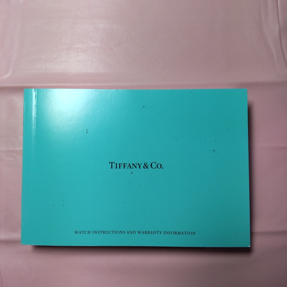 TIFFANY＆Co. 国際 保証書 ティファニー 冊子 国内 正規