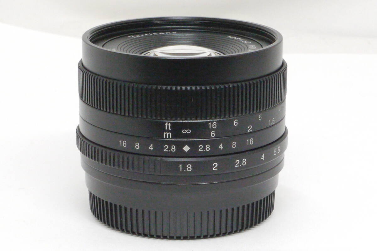 七工匠 7Artisans 50mm F1.8 5018XB (富士フイルムXマウント) 新品同様