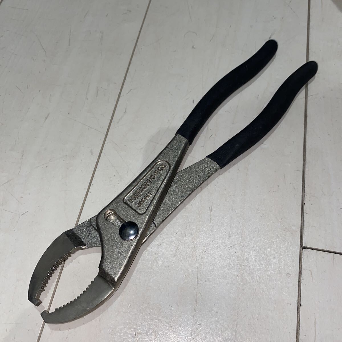 ★格安スタート★ほぼ未使用保管品★HOZAN ホーザン 宝山 C-203 両口ヘッド回し ロックリング用プライヤー 定価4,972円(税込)★売り切り★
