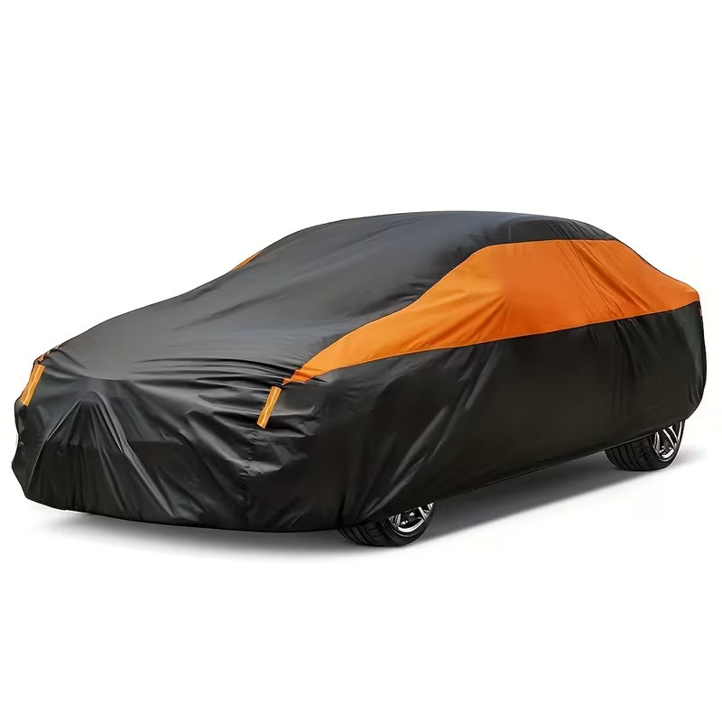 上質カーカバー ボディーカバー 裏起毛 バンド 凍結防止 車カバー 車体カバー カーボディカバー 車 防水 防塵 雪 強風 紫外線 UVカット