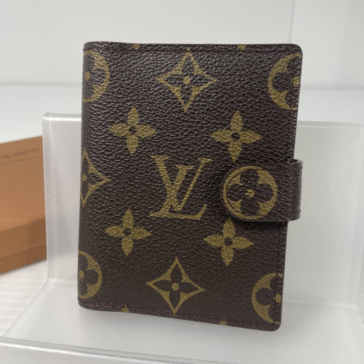 2604B0906 LOUIS VUITTON ルイヴィトン R20007 モノグラム アジェンダミニ 手帳カバー 箱付