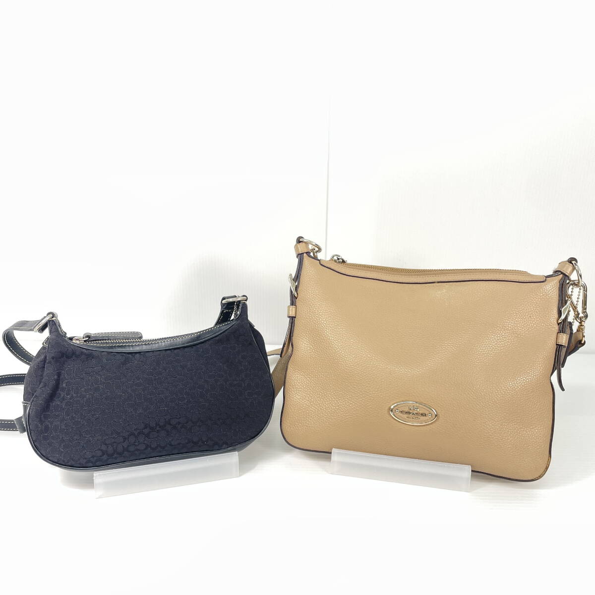2604B0801 COACH コーチ 6344 ミニシグネチャー ショルダーバッグ/52800 ショルダーバッグ計2点