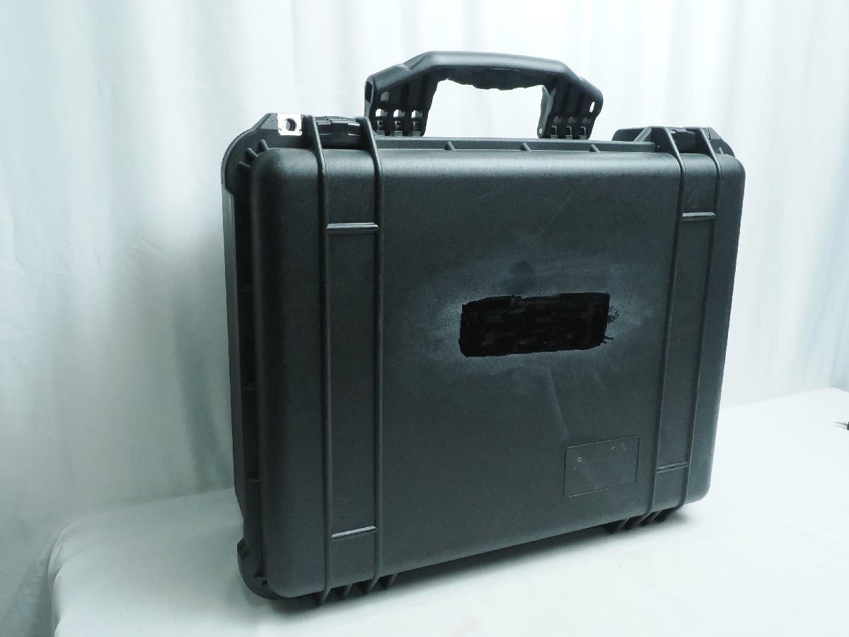 PELICAN ペリカン 1550 CASE ハードケース カラー:ブラック 外寸サイズ:525×437×213(ｍm) 使用回数少[4F-66244]