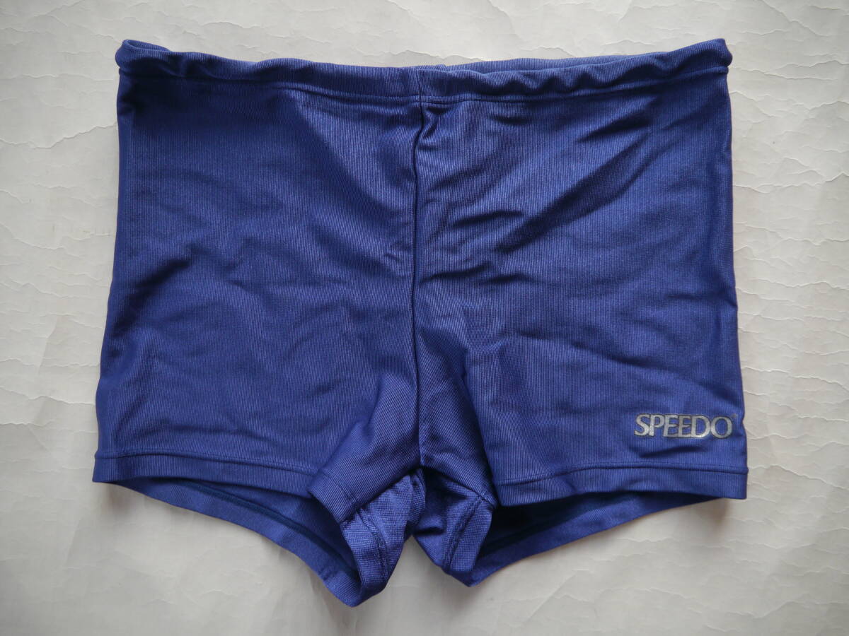ミズノ[mizuno] スピード[SPEEDO] 男子 競泳用水着 ショートタイプ サイズL 紺色 日本製