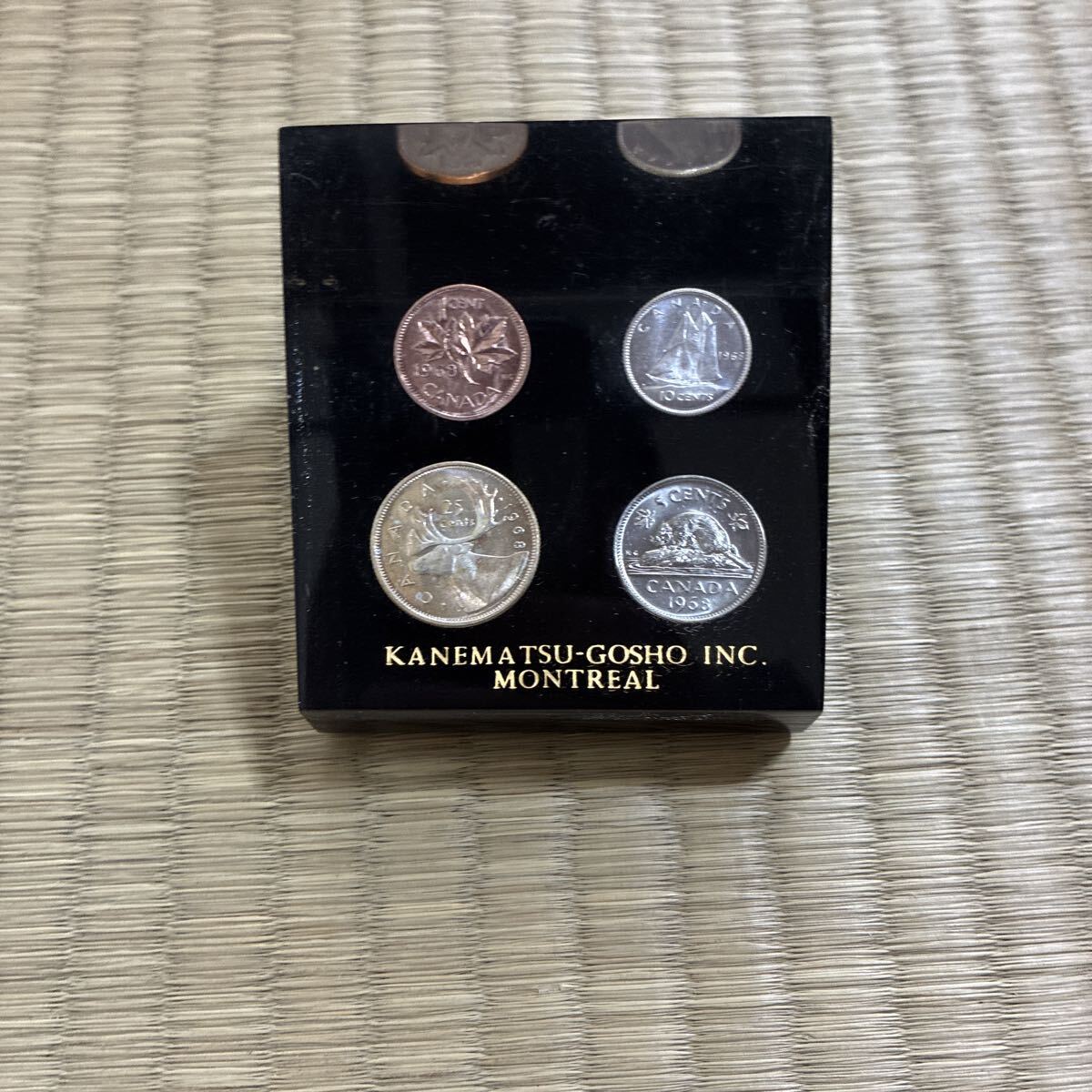 KANEMATSU-GOSHO INC.MONTREAL カナダ　兼松江商　記念ノベルティー　コインセット　1968
