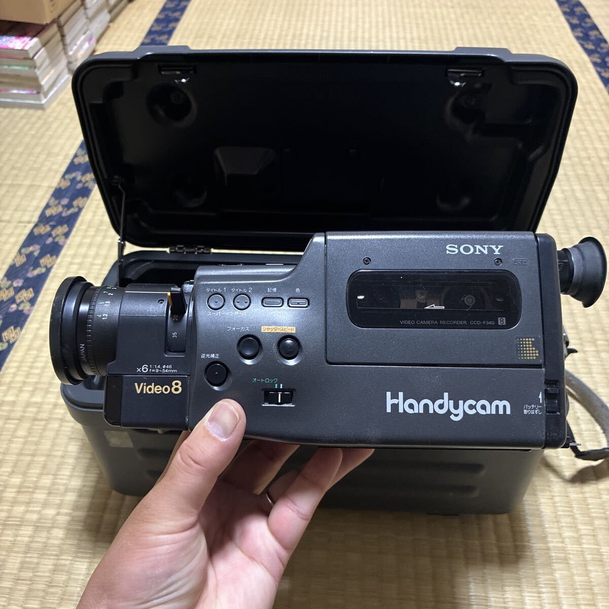 SONY ビデオカメラ ハンディカム　 AF CCD-F340 動作未確認