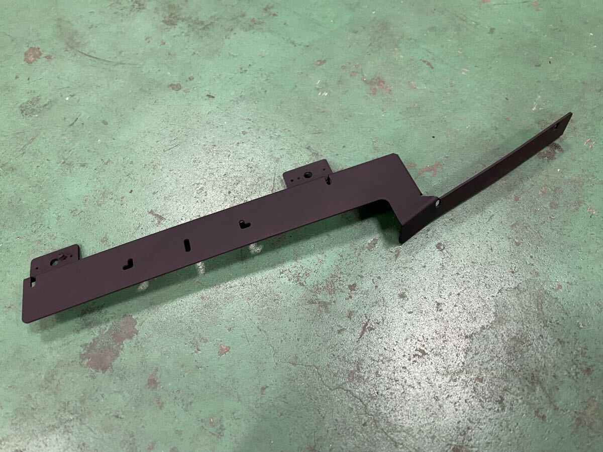 希少 ユーノスロードスター NA8C 助手席側 左 ナンバープレート オフセット ナンバーステー フロント バンパー 補強タイプ 検 NA6CE