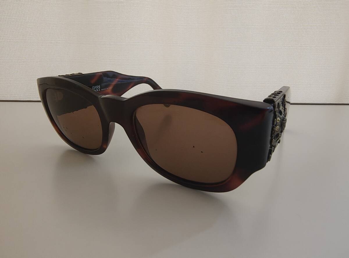 1円スタート　GIANNI VERSACE サングラス 　ヴェルサーチ　めがね眼鏡　36