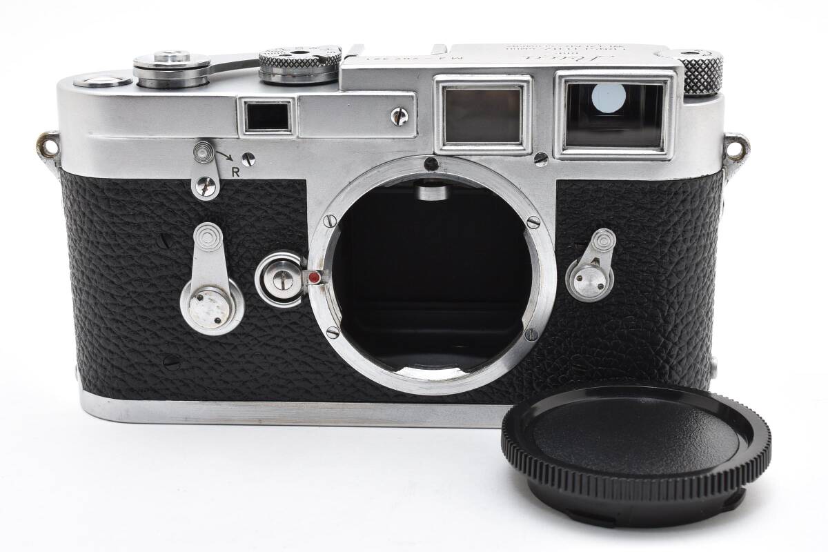 希少 整備済 Leica ライカ M3 ダブルストローク 2回巻 70万番台 初期型 1954年製造 レンジファインダー (5554)