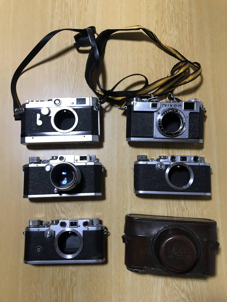 ★ Leica Rangefinder バルナック ライカ/ Nikon ニコン Canon キャノン レンジファインダーフィルムカメラ + 50mm f1.5 Lens 等★ #177
