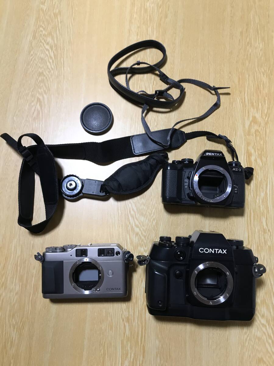 ★Contax コンタックス G1 Rangefinder/ AX 35mm SLR Film Camera/ Pentax ペンタックス MZ-3 Compact Film Camera フィルムカメラ ★#178