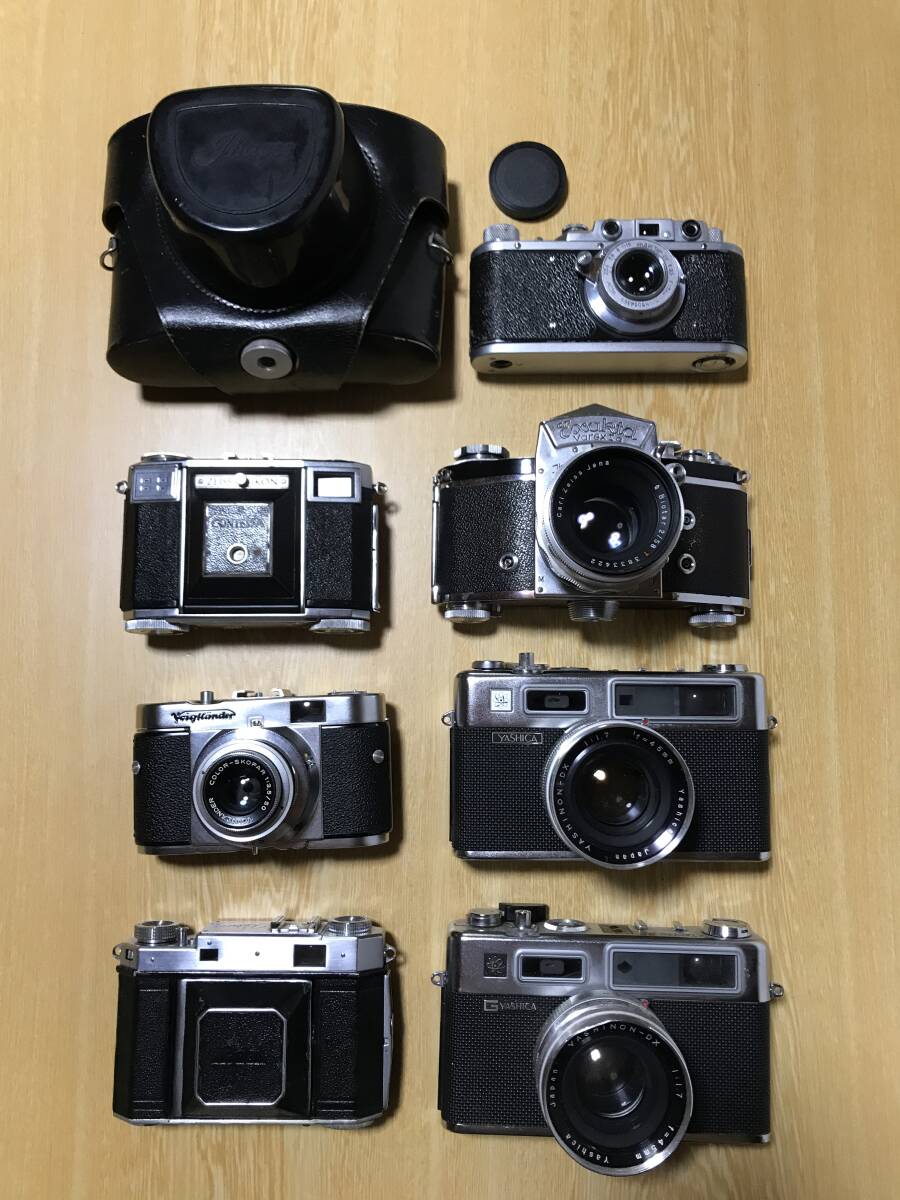 ★Yashica ヤシカ/ Voigtlander フォクトレンダー/ Zeiss Ikon ツアイス イコン/ Exakta エキザ/ Retina レチナ フィルムカメラ★#196