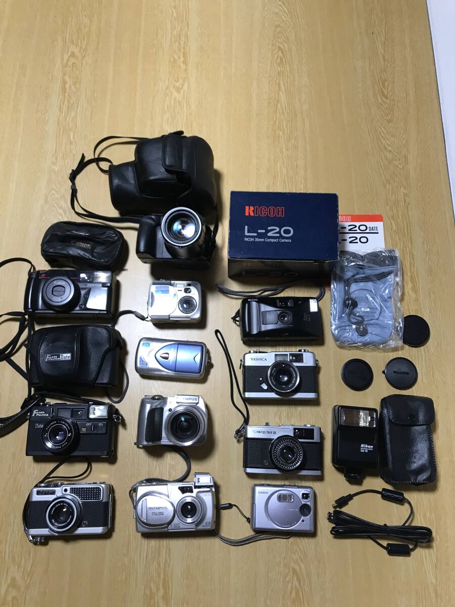 ★Canon キャノン/ Nikon ニコン/ Olympus オリンパス/Pentax ペンタックス/ Yashica ヤシカ/ Casio カシオ/ Ricoh リコー カメラ ★#198