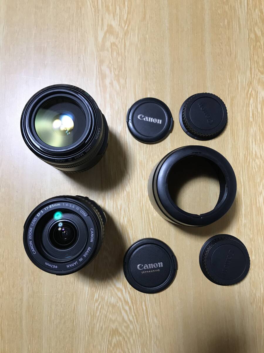 ★Canon キャノン EF-S 17-85mm f4-5.6 IS USM/ EF 70-300mm f4.5-5.6 DO IS USM Lens Hood Cap ★#199