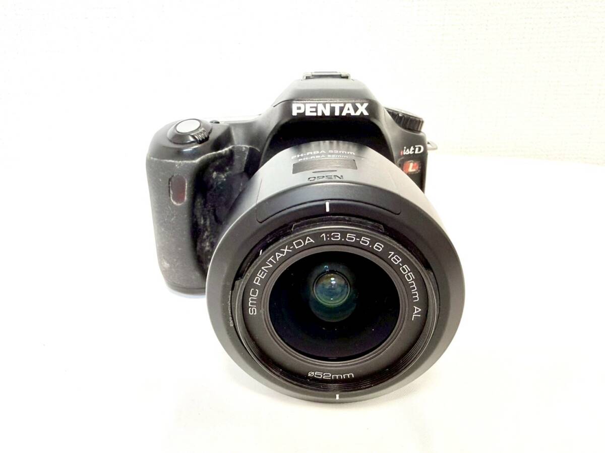 T141*1.5　PENTAX　ペンタックス　istDL　デジタル一眼レフカメラ　ボディ　レンズ　PENTAX AL　1:3.5-5.6　18-55㎜