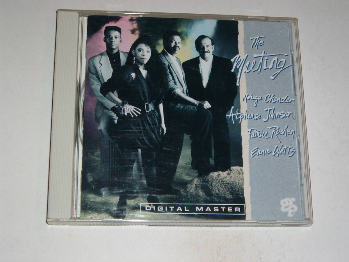 日本盤★THE MEETING (NduguChancler AlphonsoJohnson PatriceRushen ErnieWatts)★90年★GRP 
