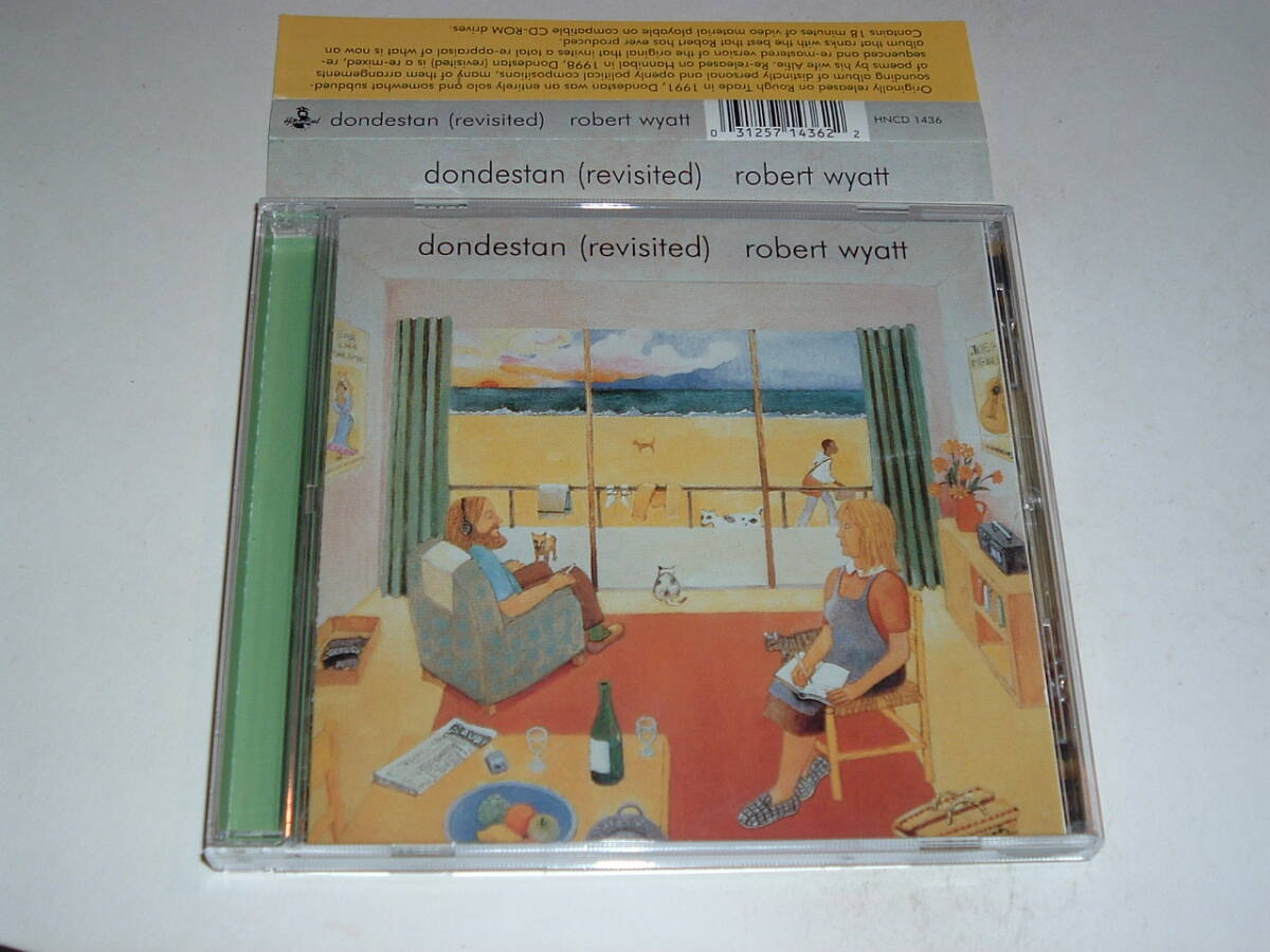ex-Soft Machine ROBERT WYATT/DONDESTAN (revisited)★98年★Enhanced CD★カンタベリーMatching Mole