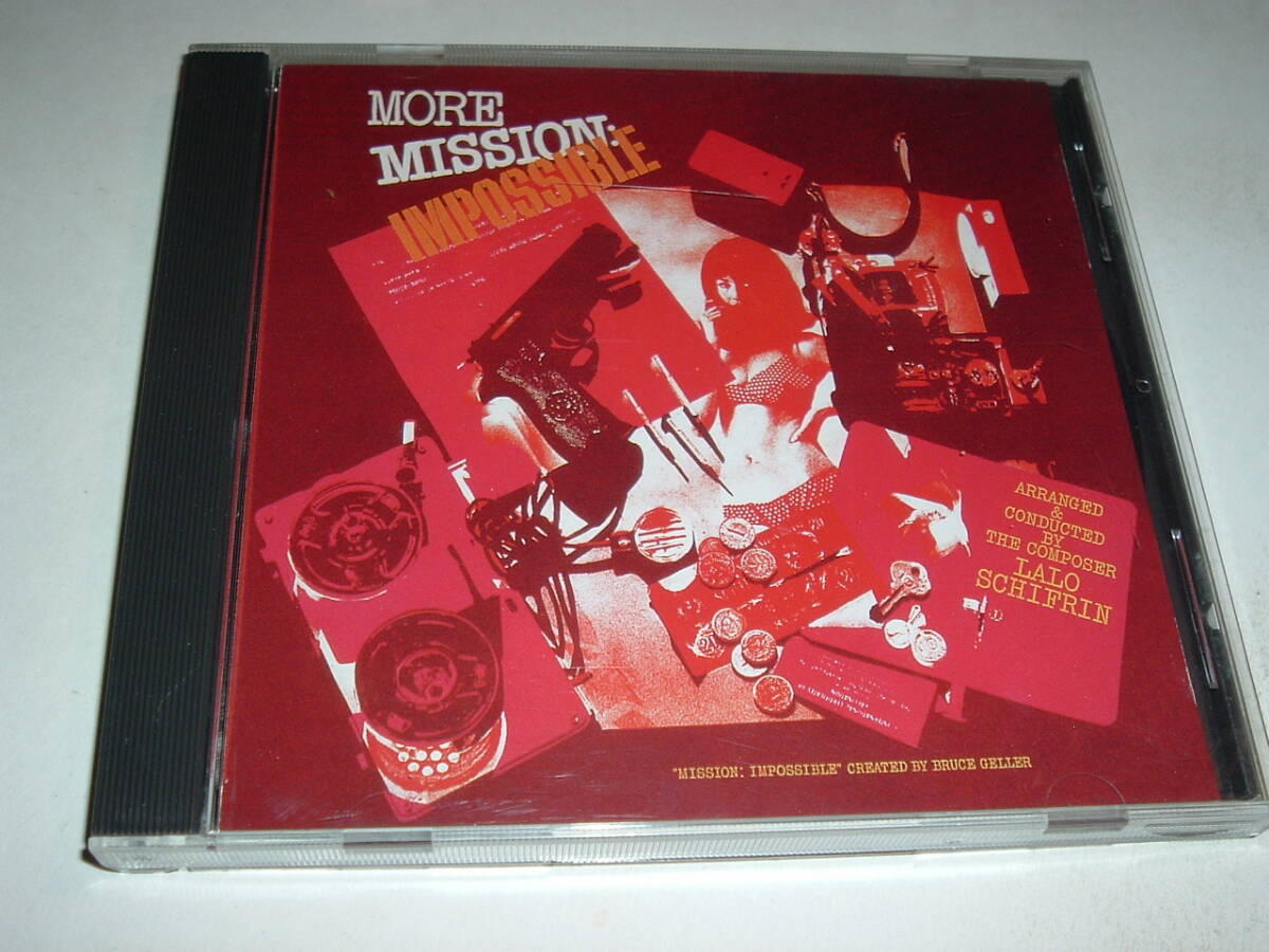 日本盤OST TVサントラ LALO SCHIFRIN/MORE MISSION IMPOSSIBLEスパイ大作戦2★69年STEREO★廃盤M&M