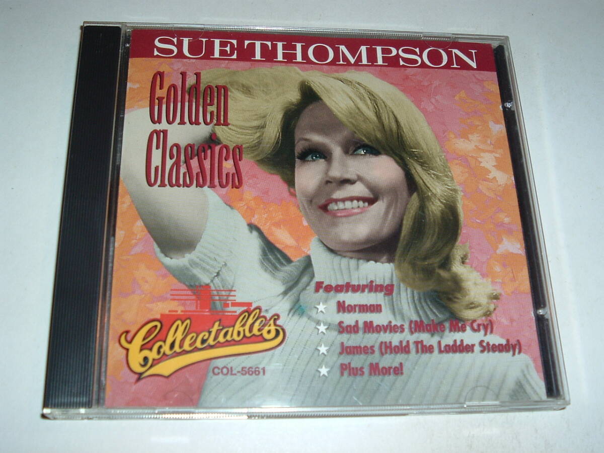 60sガールポップ★SUE THOMPSON/GOLDEN CLASSICS★STEREO★BEST★編集盤