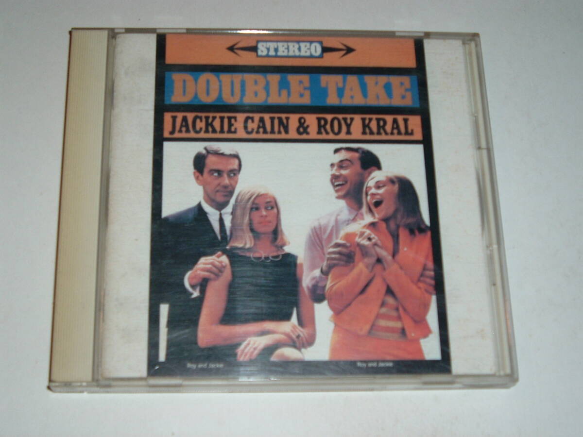 日本盤★JACKIE & ROY (JackieCain & RoyKral)/DOUBLE TAKE★61年★ジャッキー＆ロイ