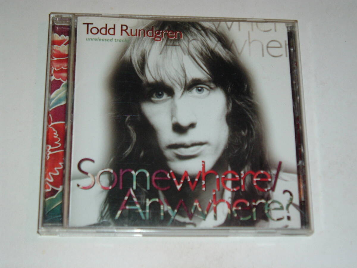未発表音源集★日本盤★TODD RUNDGREN UTOPIA/SOMEWHERE/ANYWHERE?★20bitK2★Unreleased Tracksアウトテイク