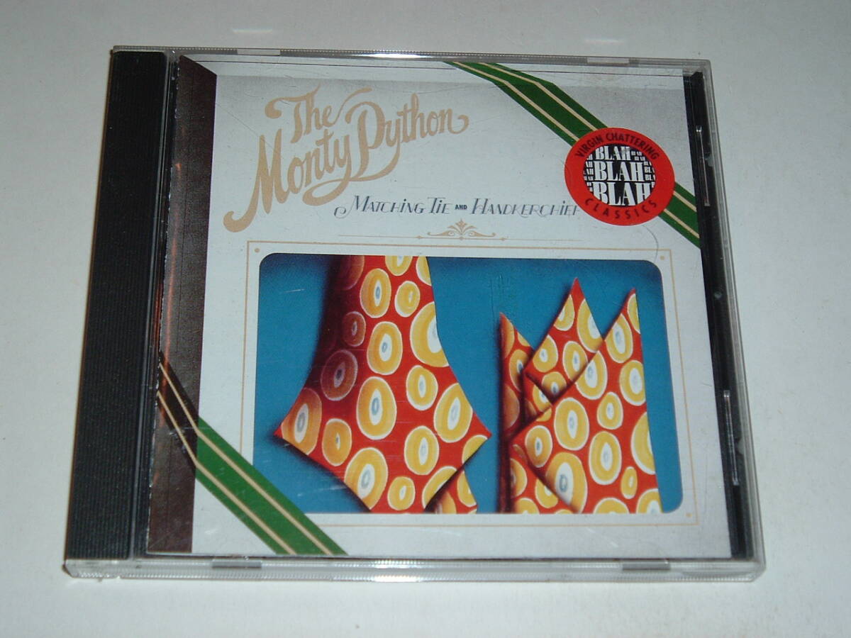 英国BBC TV MONTY PYSON/Matching Tie & Handkerchief★73年★モンティパイソンコメディアルバム