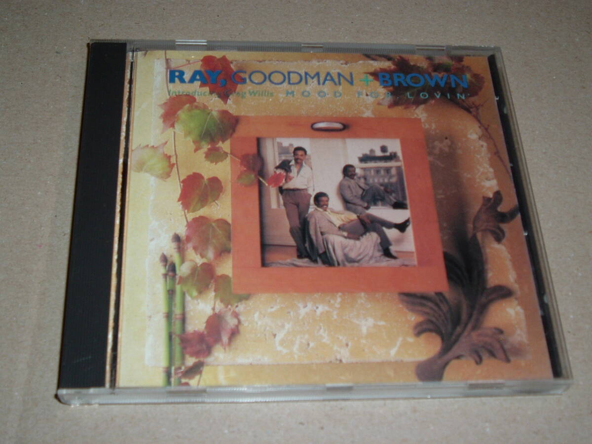 RAY GOODMAN & BROWN/MOOD FOR LOVIN' Introducing Greg Willis★88年★Moments 
