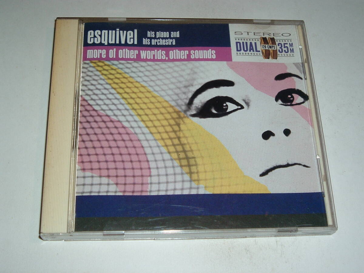 エキゾチック★ESQUIVEL/MORE OF OTHER WORLDS OTHER SOUNDS★61年★STEREOリマスター盤★イージーラウンジモンド