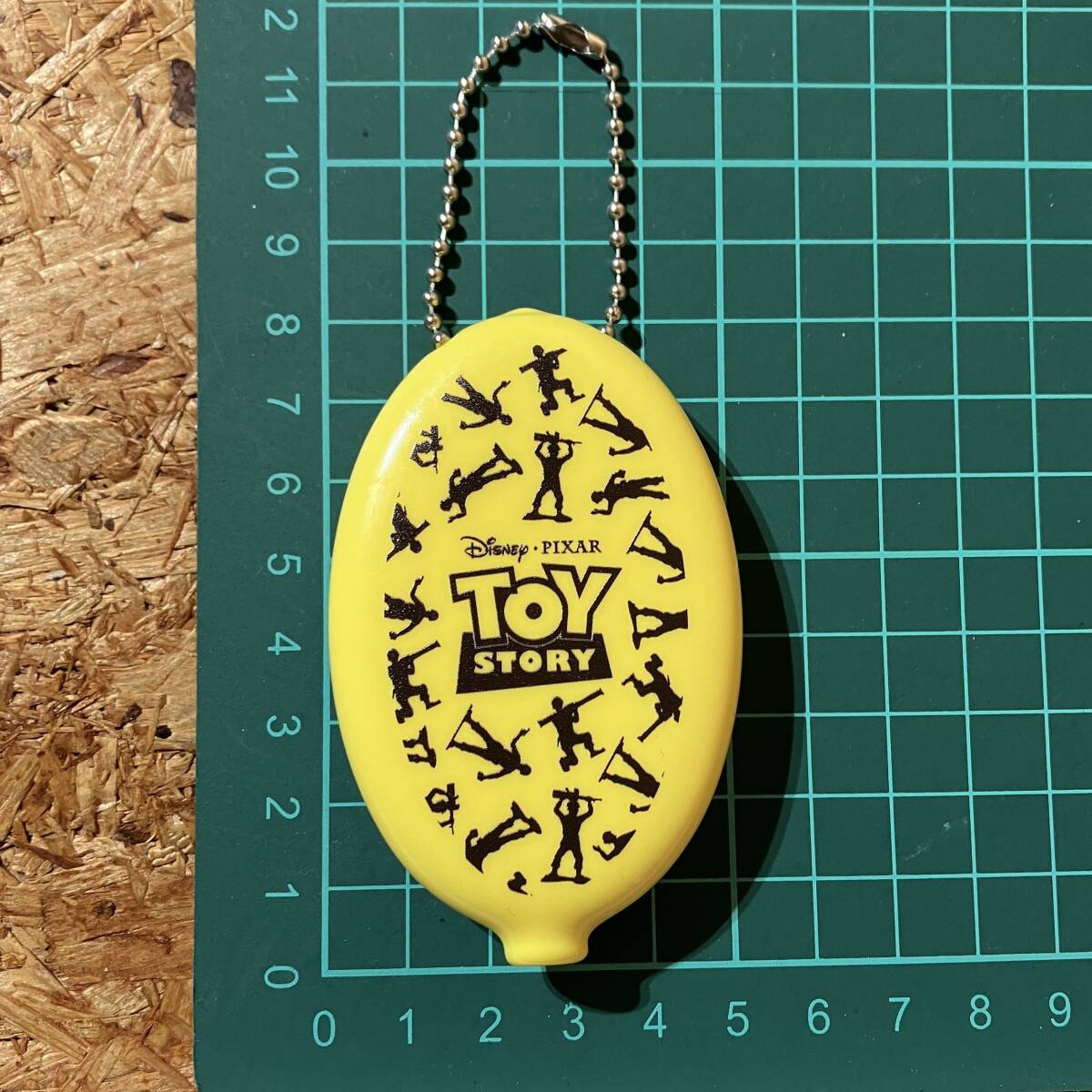 TOY STORY Disney PIXAR ラバー コインケース 小銭入れ キーホルダー トイストーリー ディズニー ピクサー KEEPING THE PEACE SINCE 1995