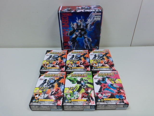 ミニプラ 超宇宙刑事ギャバン インフィニティキット01 コスモギャバリオンGC-R /ギャバリオンクレーン＆レーザー No.1～No.6/プラデラNEO