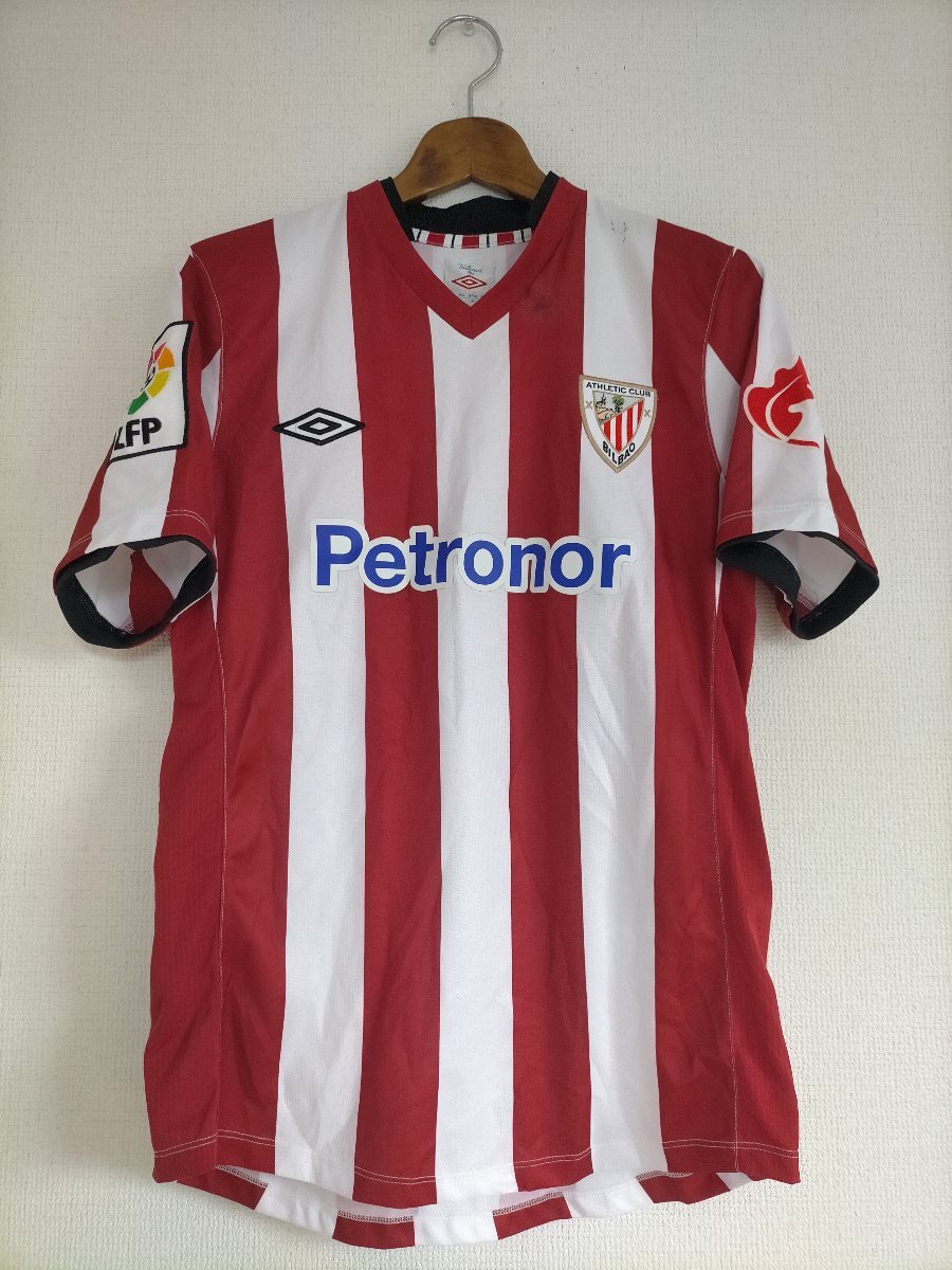 11-12 UMBRO アンブロ アスレティック ビルバオ ユニフォーム ホーム size-M ★リーガエスパニョーラ