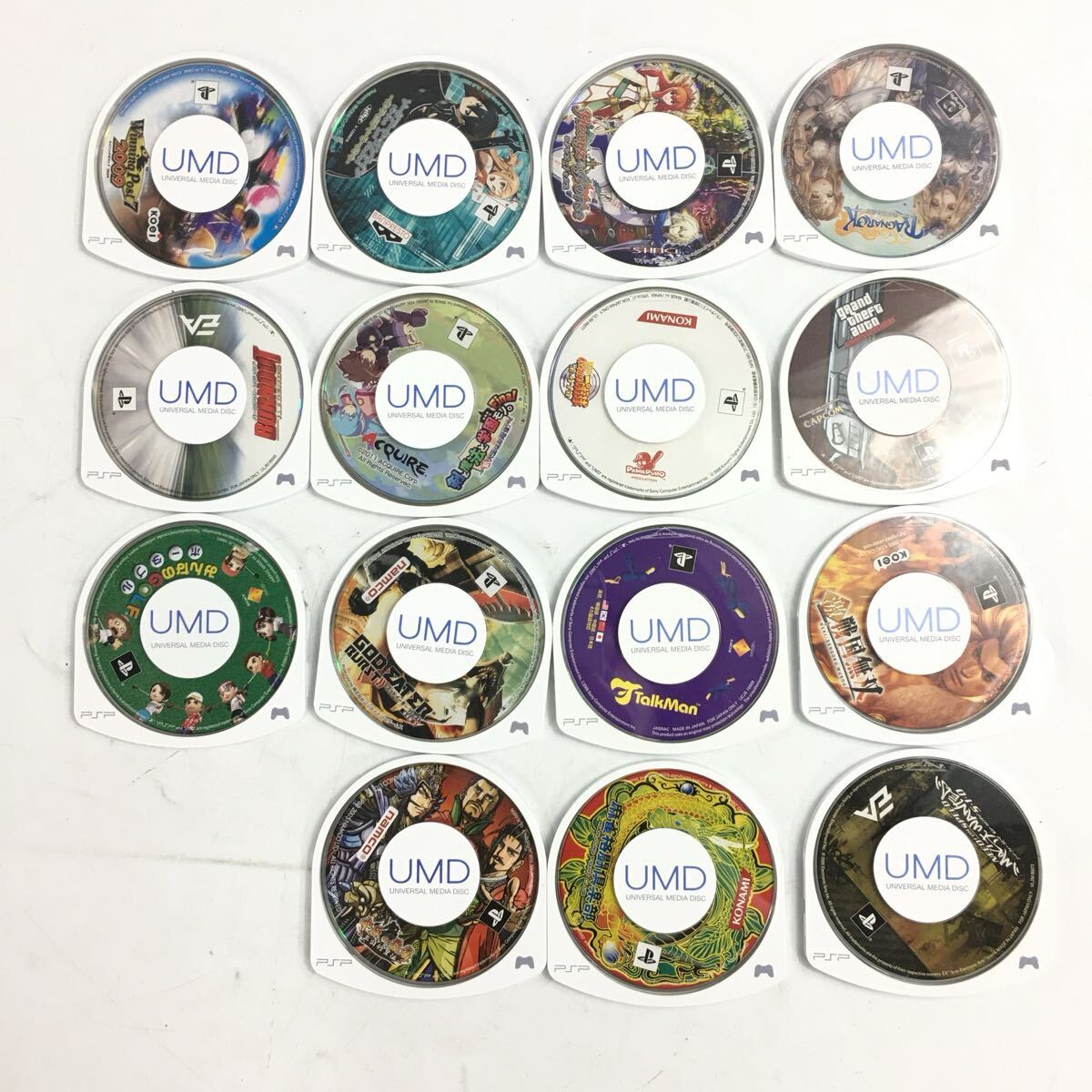 ★G05083 PSPソフト UMD 15枚セット まとめ売り 動作未確認 ゲームソフト