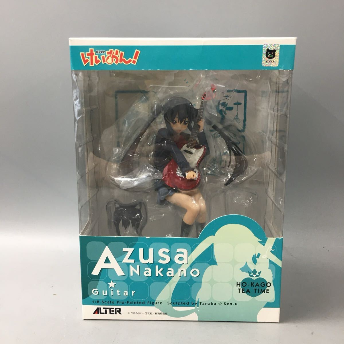★G05028 アルター けいおん！ 中野 梓 1/8 スケール フィギュア Guitar PVC製 塗装済み 完成品