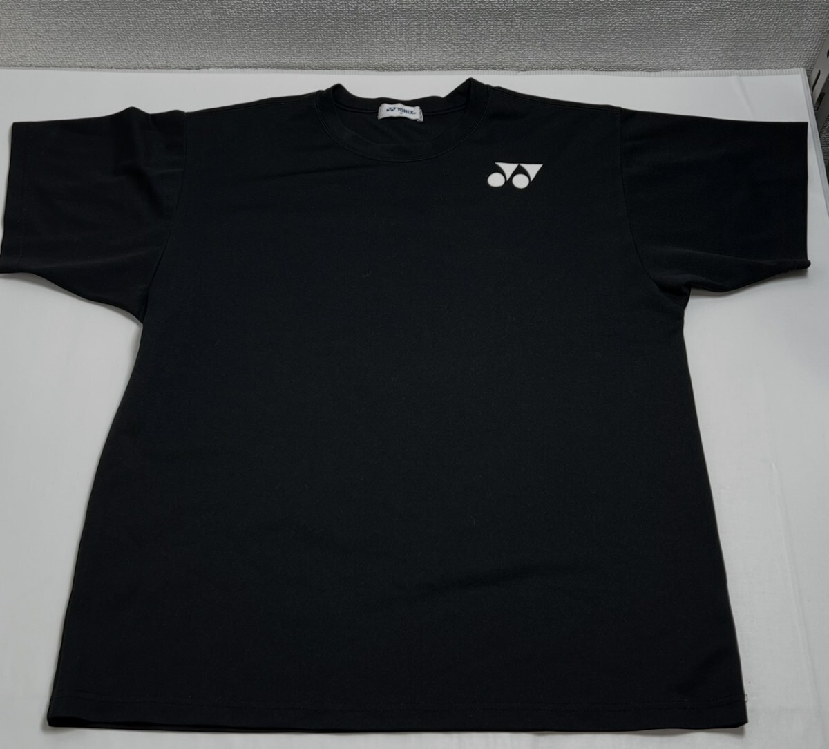 YONEX ヨネックス 半袖 Tシャツ Mサイズ ブラック テニス バドミントン スポーツウェア ロゴ入り