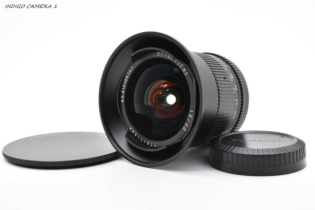 [良品] 銘匠光学◆ TTArtisan DJ OPTICAL APS-C 10mm F2.0 Xマウント　#2886798CF