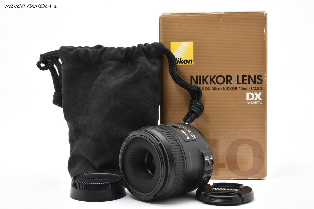 [美品] ニコン◆ Nikon DX AF-S Micro NIKKOR 40mm F2.8G #CF2886799
