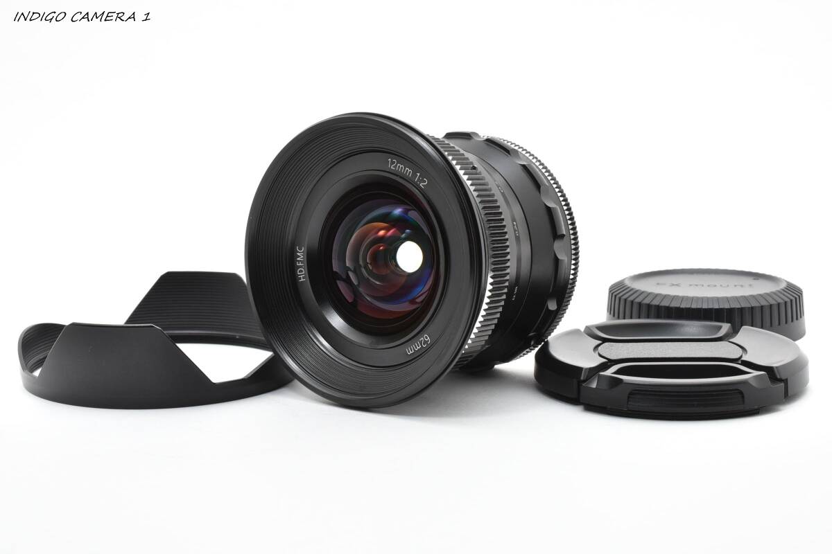 [良品] PERGEAR 12mm F2 HD FMC Xマウント　#CF2886812