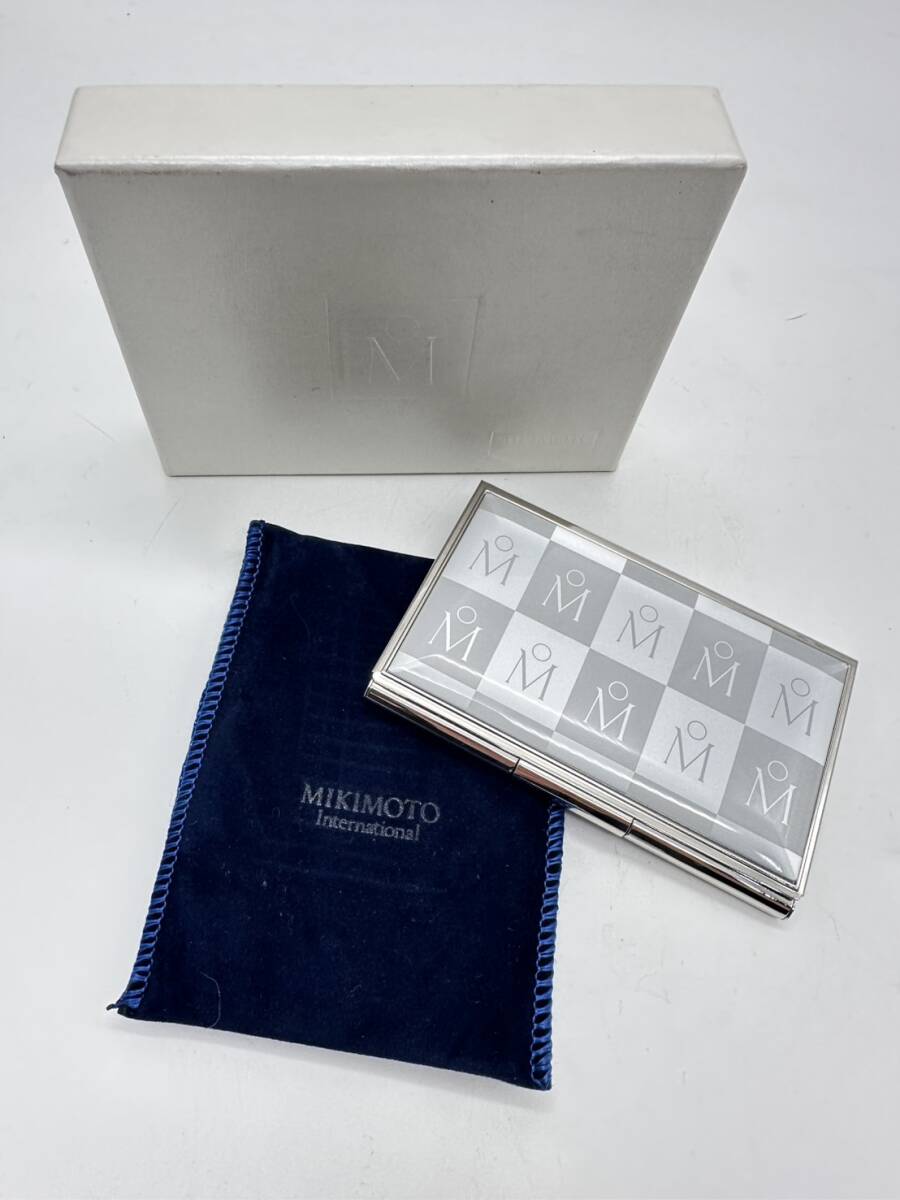 A17434 MIKIMOTO ミキモト カードケース 名刺入れ