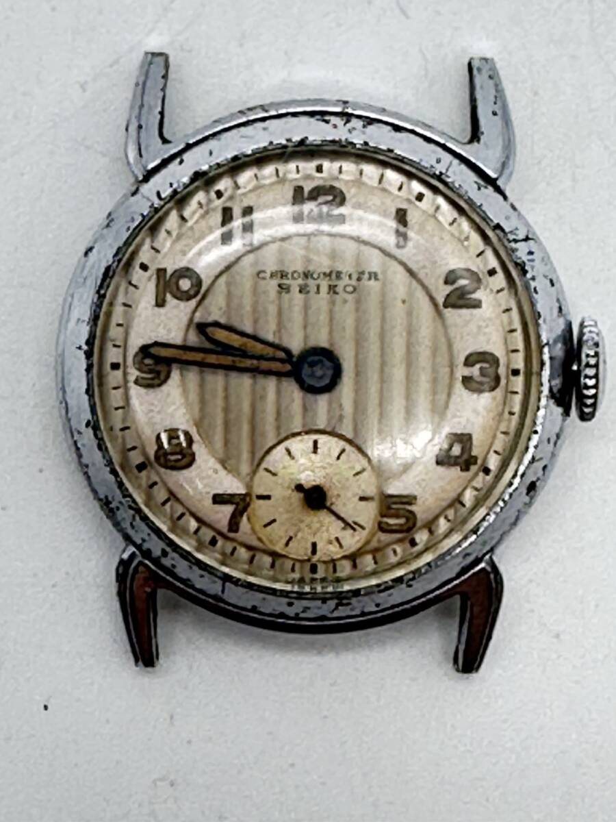 A17562 1円スタート SEIKO CHRONOMETER セイコー クロノメーター ヴィンテージ 時計 不動 ジャンク