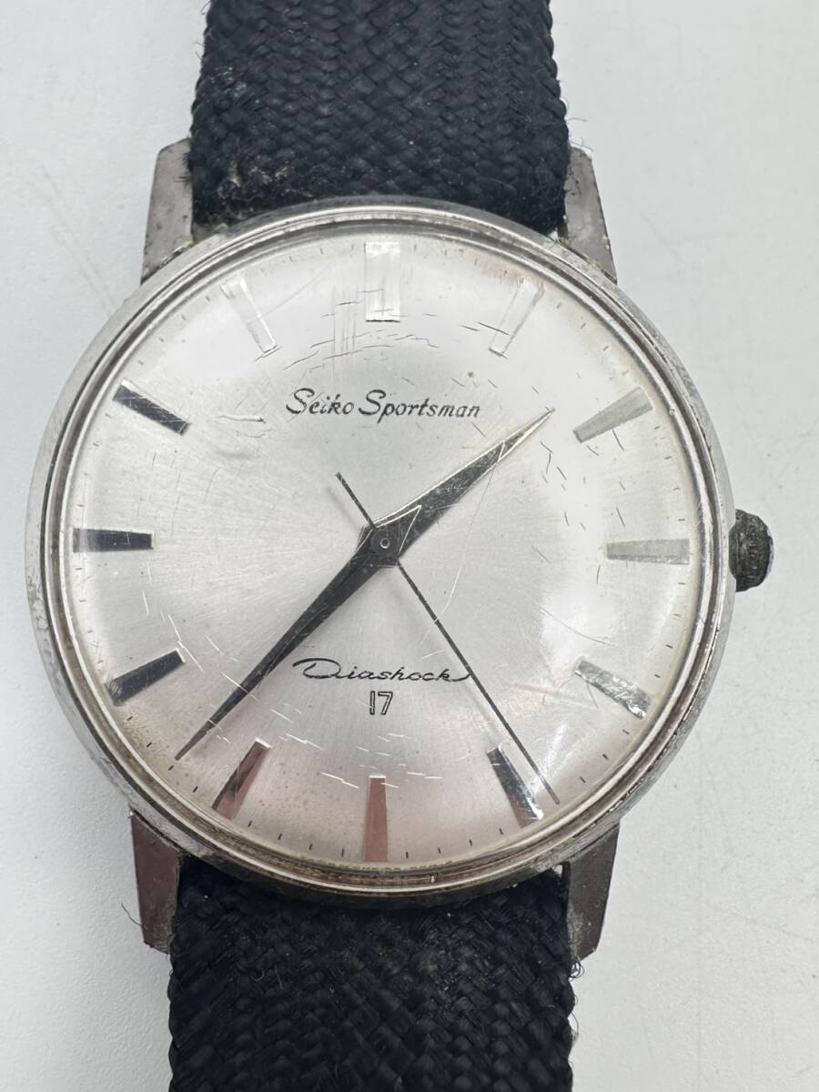 B15580 1円スタート セイコー SEIKO スポーツマン 15019E 手巻き式 ジャンク
