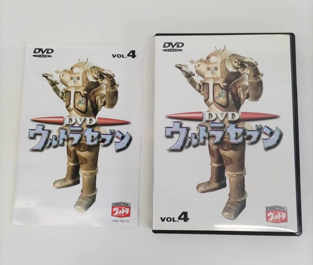 ⑭【DVD】ウルトラセブン VOL.4 第4巻 / 第14話～第17話 4話収録 / キングジョー / ウルトラ警備隊西へ / 1967年 円谷プロ 制作 