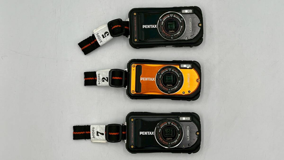 ★動作未確認★Pentax ペンタックス w90 防水 デジタルカメラ Optio★