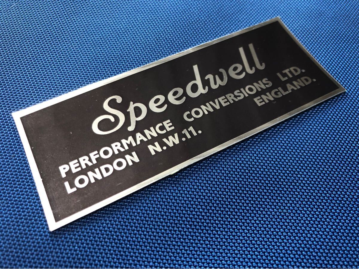 SPEEDWELL スピードウェル ステッカー ローバー ミニ クーパー MK1 MK2 BMC レイランド クラシック 空冷 VW ビートル BRM EMPI スプリント