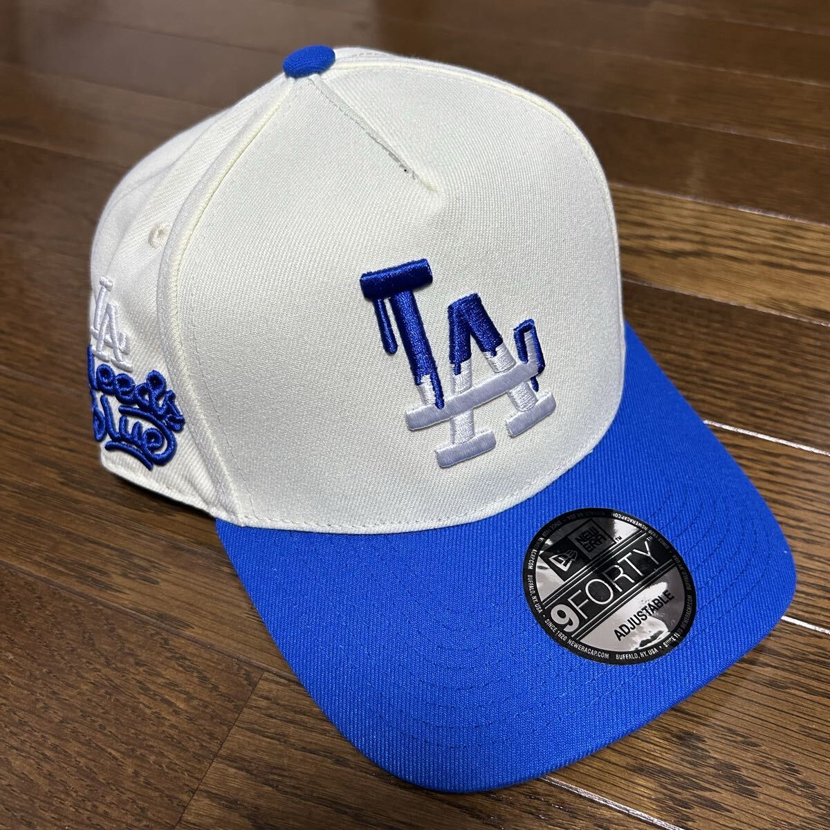 ニューエラ LA ドジャース 9FORTY キャップ ホワイト ブルー ニューエラロサンゼルスドジャース MLB Dodgers