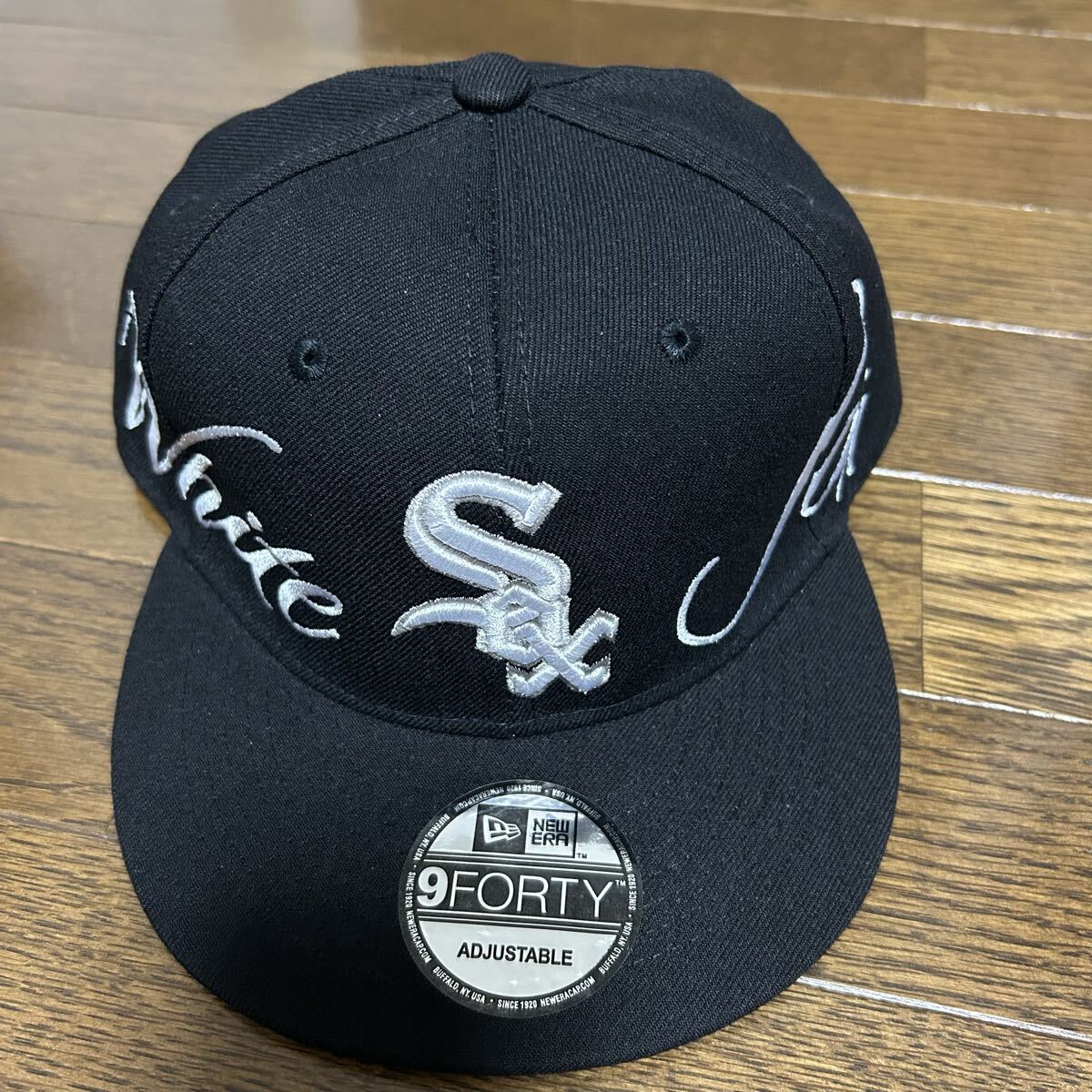 NEW ERA 9FORTY シカゴ ホワイトソックス キャップ ブラック ADJUSTABLE ニューエラ ブラック White 59FIFTY