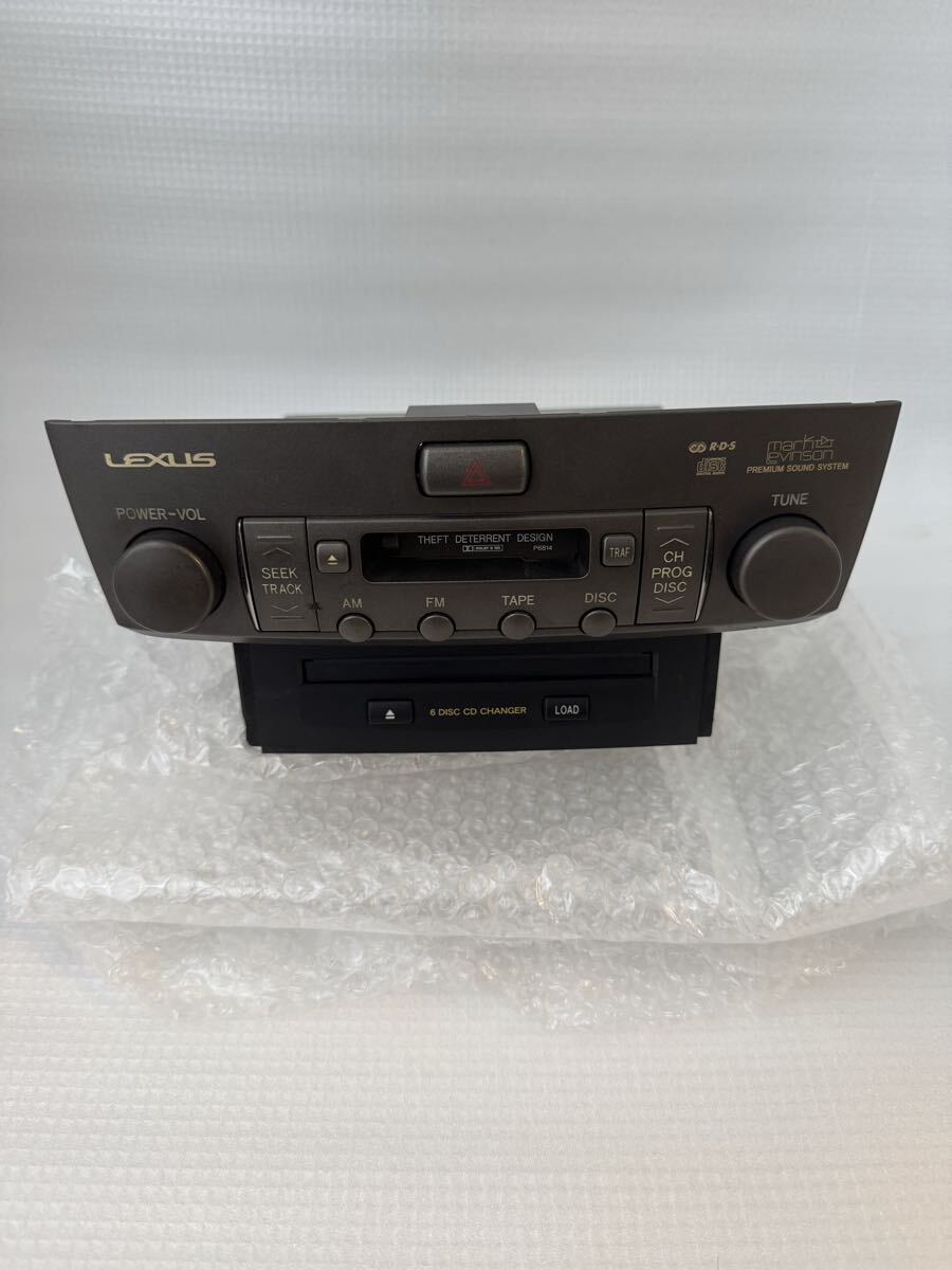 希少　トヨタ　ls430 セルシオ UCF30 31 マークレビンソン FX-MG8506ZT 86120-50590 レクサス　LEXUS TOYOTA オーディオ　CD